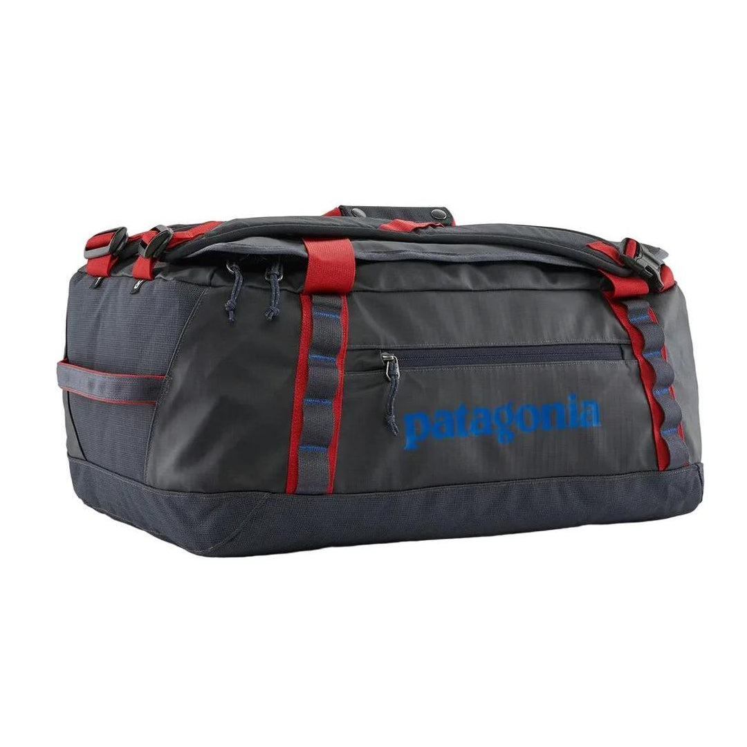 Patagonia Black Hole Duffel Bag 40L-Luggage-Smolder Blue w/ Amanita Red-Kevin's Fine Outdoor Gear & Apparel