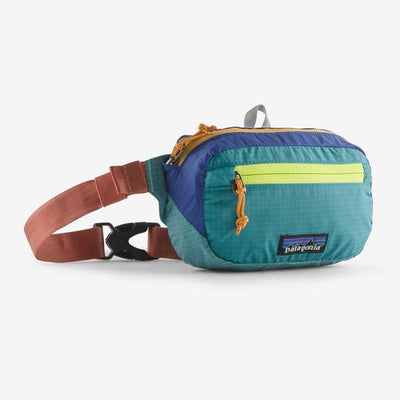 Patagonia Black Hole Ultra-Light Mini Hip Pack-Luggage-Patchwork: Subtidal Blue-One Size-Kevin's Fine Outdoor Gear & Apparel
