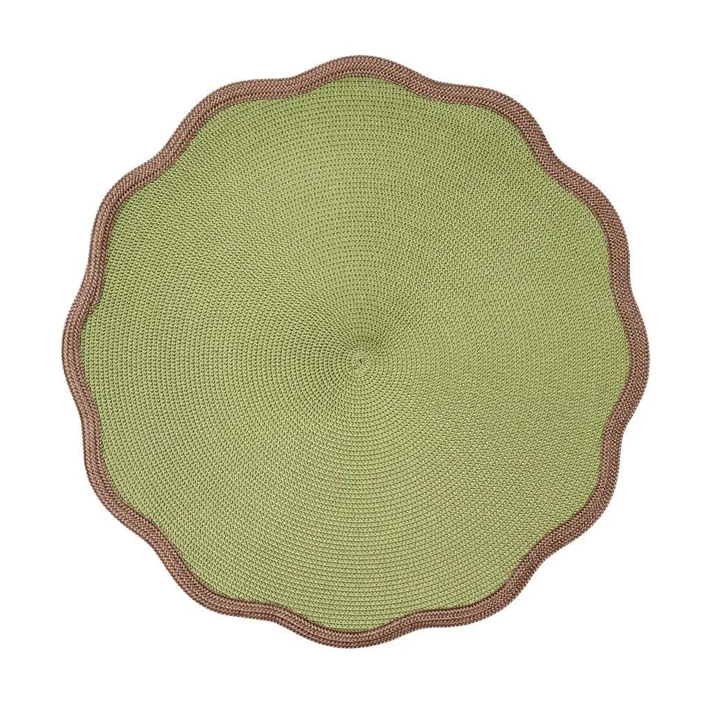 16" Harvest Border Scallop Placemat