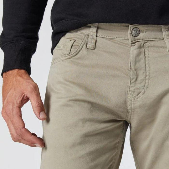 Mavi Men's Beige Matt Twill Stretch Jeans-Men's Clothing-Kevin's Fine Outdoor Gear & Apparel