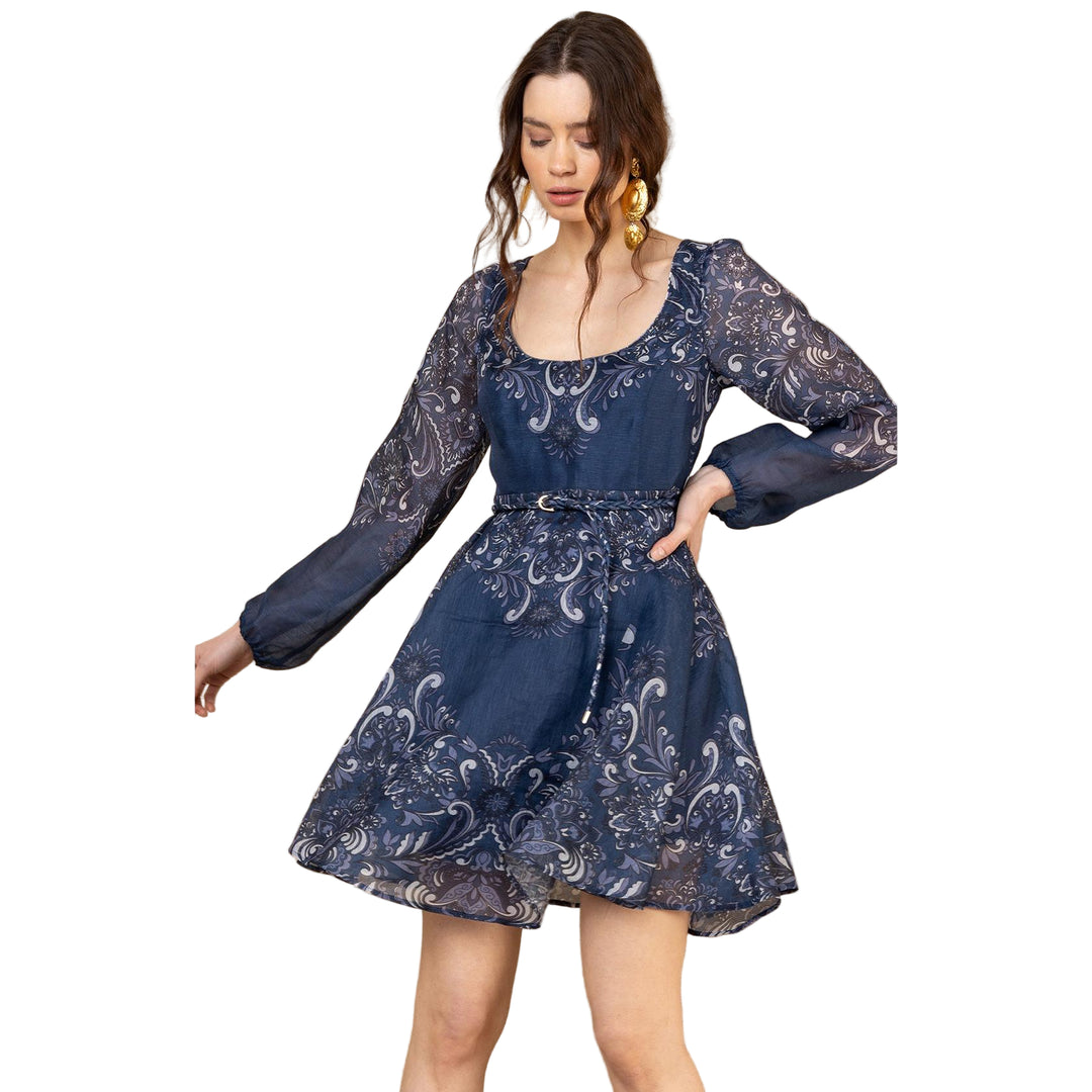 Hale Bob Aspyn Silk Short Dress Hale Bob Aspyn Silk Short Dress