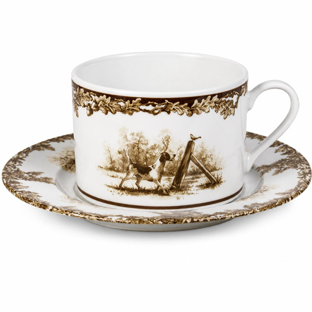 On Point 8 oz Cup and Saucer-Home/Giftware-Kevin's Fine Outdoor Gear & Apparel