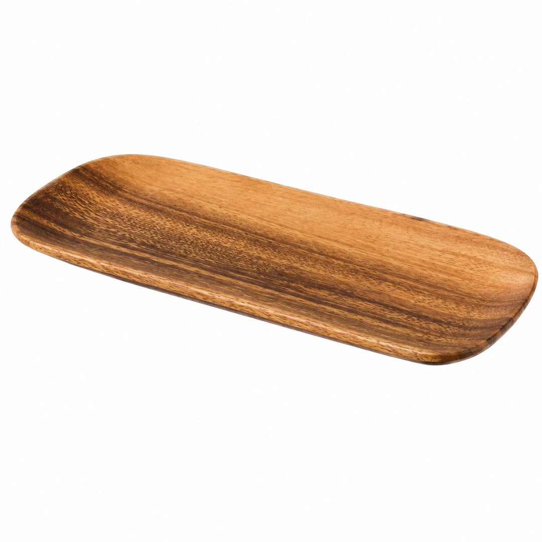 Acacia Wood Round Oval Tray-Home/Giftware-Kevin's Fine Outdoor Gear & Apparel