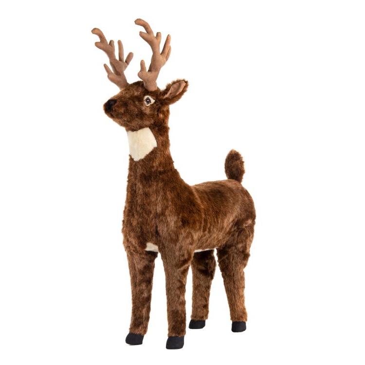 Stuffed Animal Footrest-Home/Giftware-Natural Reindeer-Kevin's Fine Outdoor Gear & Apparel