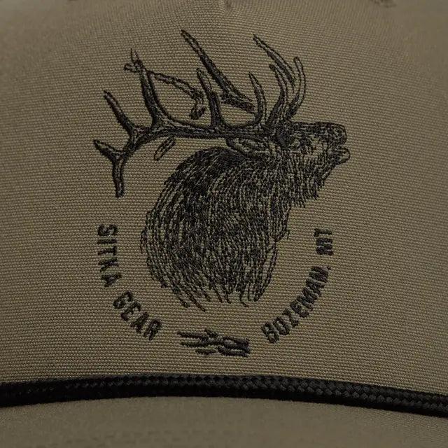 Sitka Elk Sketch Retro 5 Panel Cap