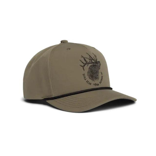 Sitka Elk Sketch Retro 5 Panel Cap