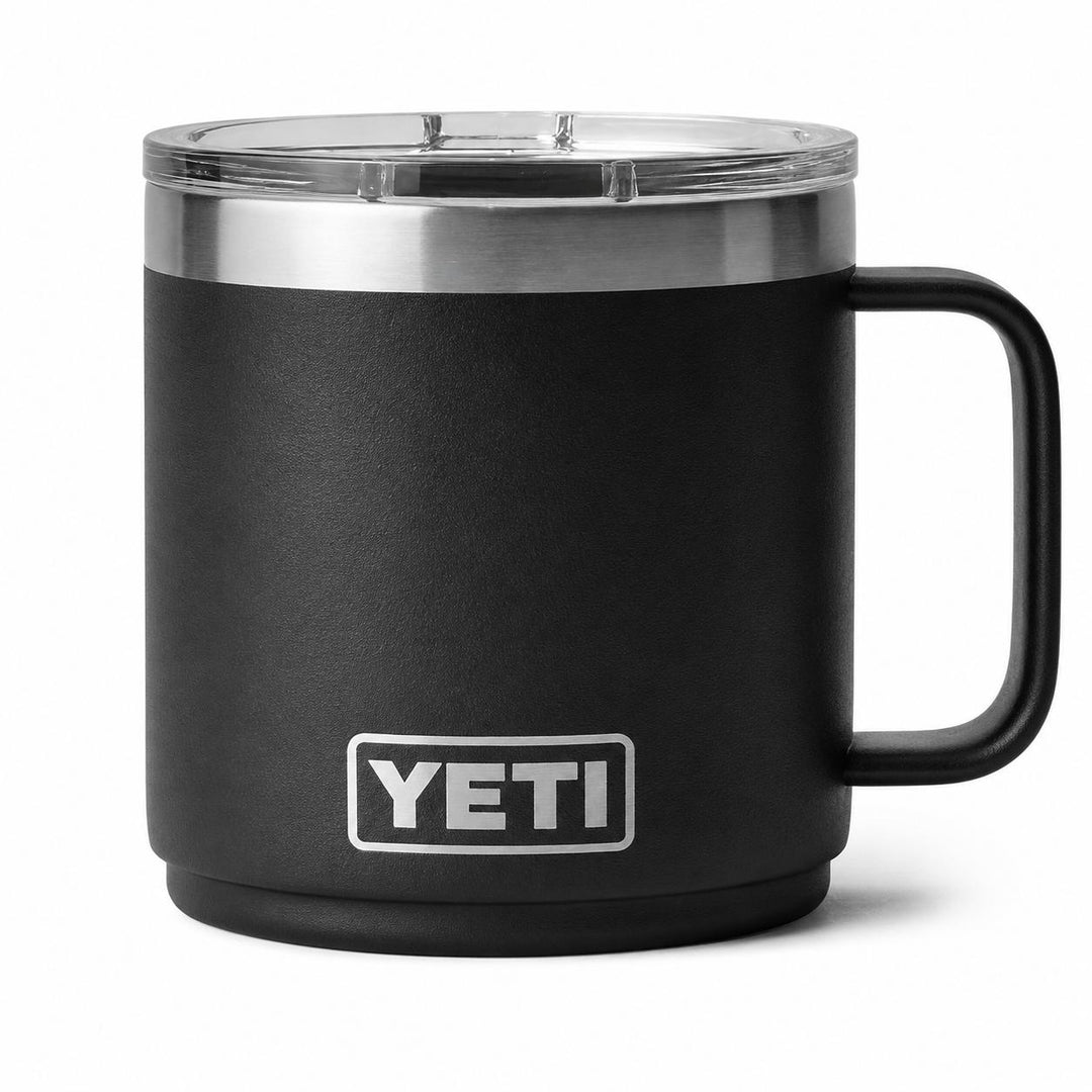 YETI Rambler 14 oz with Durasip Ceramic Lined Mug 2.0 with MagSlider Lid-Hunting/Outdoors-Black-Kevin's Fine Outdoor Gear & Apparel