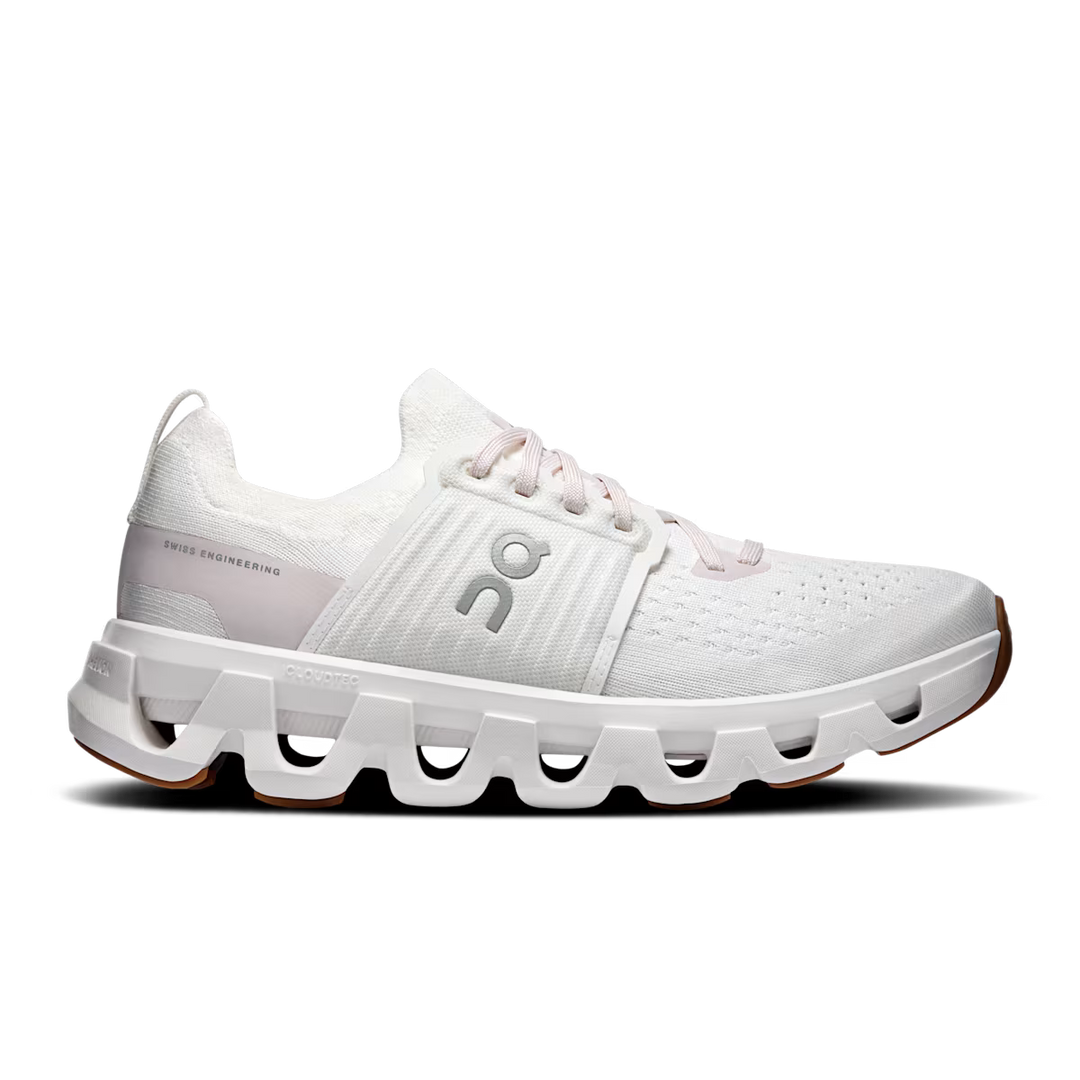 On Running Women's Cloudswift 4 Shoes-Women's Footwear-White | Lily-6-Kevin's Fine Outdoor Gear & Apparel