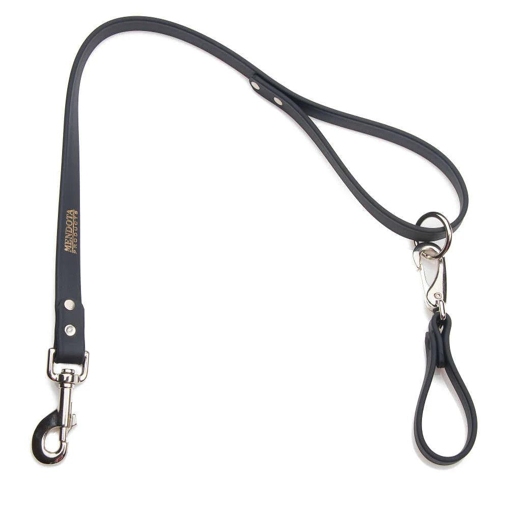 Mendota Durasoft Belt Loop Lead-Pet Supply-Black-Kevin's Fine Outdoor Gear & Apparel