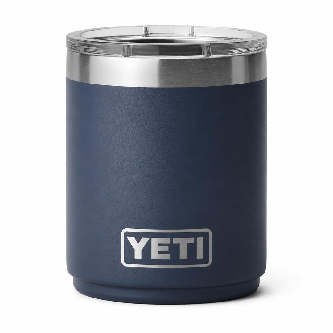 YETI Rambler 10 oz Lowball 2.0 with Durasip Ceramic Lining and MegaSlider Lid-Hunting/Outdoors-Navy-Kevin's Fine Outdoor Gear & Apparel
