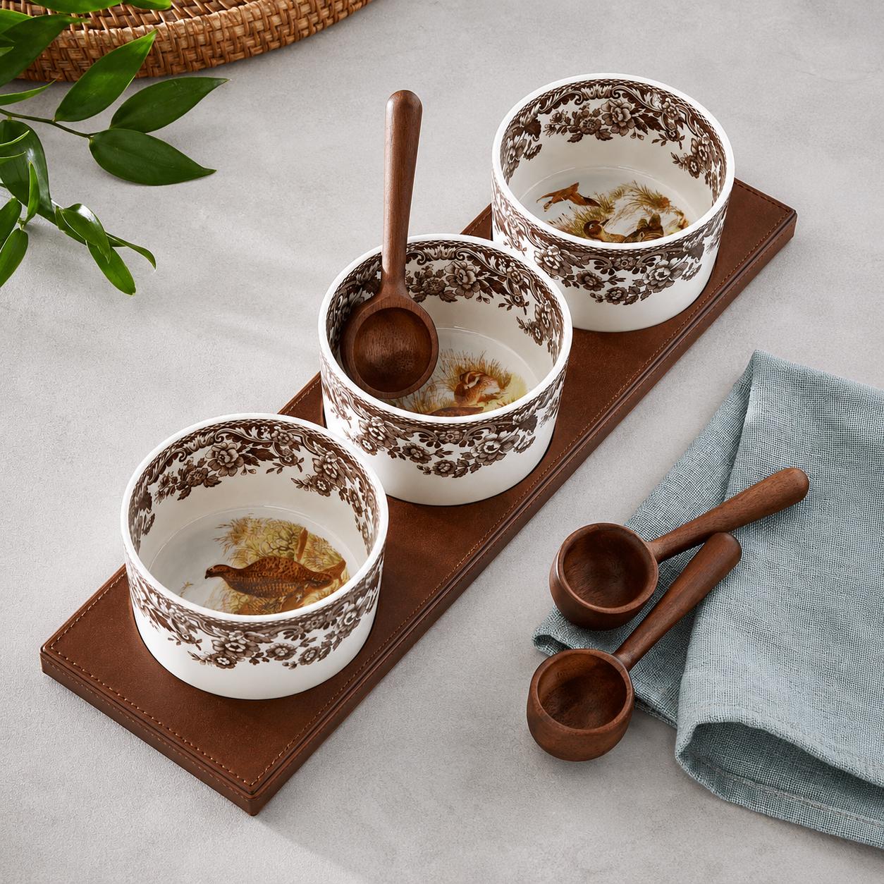Spode Woodland 7 Piece Condiment Set| Kevin's Catalog – Kevin's