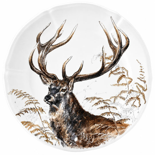 Sologne Dessert Plate-Home/Giftware-Stag-Kevin's Fine Outdoor Gear & Apparel