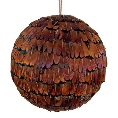 Feather Ball Ornament-HOME/GIFTWARE-5"-Kevin's Fine Outdoor Gear & Apparel