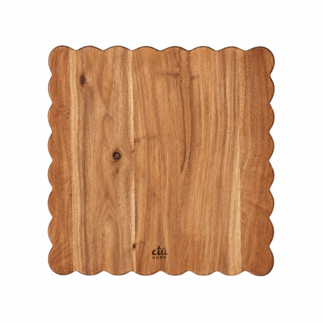 Square Scalloped Cutting Board-Home/Giftware-L (16")-Kevin's Fine Outdoor Gear & Apparel