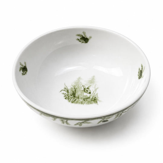 Forest Rabbit 6" Cereal Bowl-Home/Giftware-Kevin's Fine Outdoor Gear & Apparel