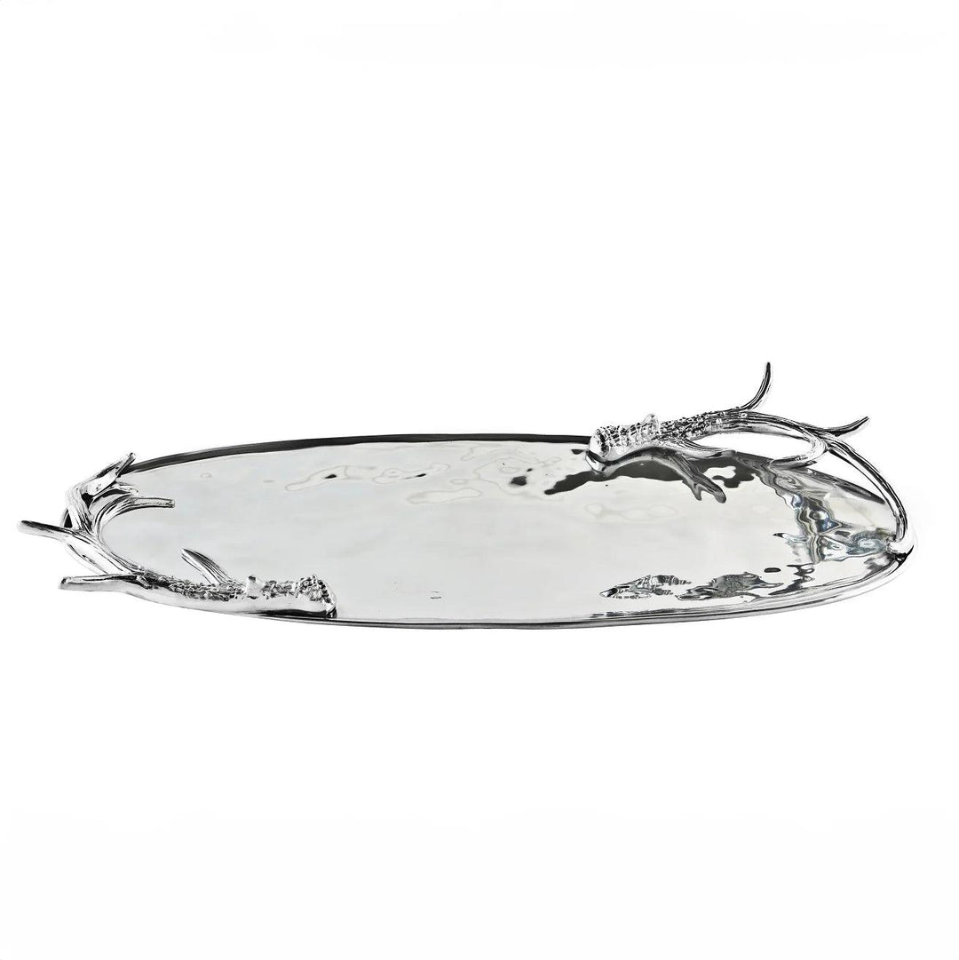 Beatriz Ball Western Antler Oval Extra Large Tray-Home/Giftware-Kevin's Fine Outdoor Gear & Apparel