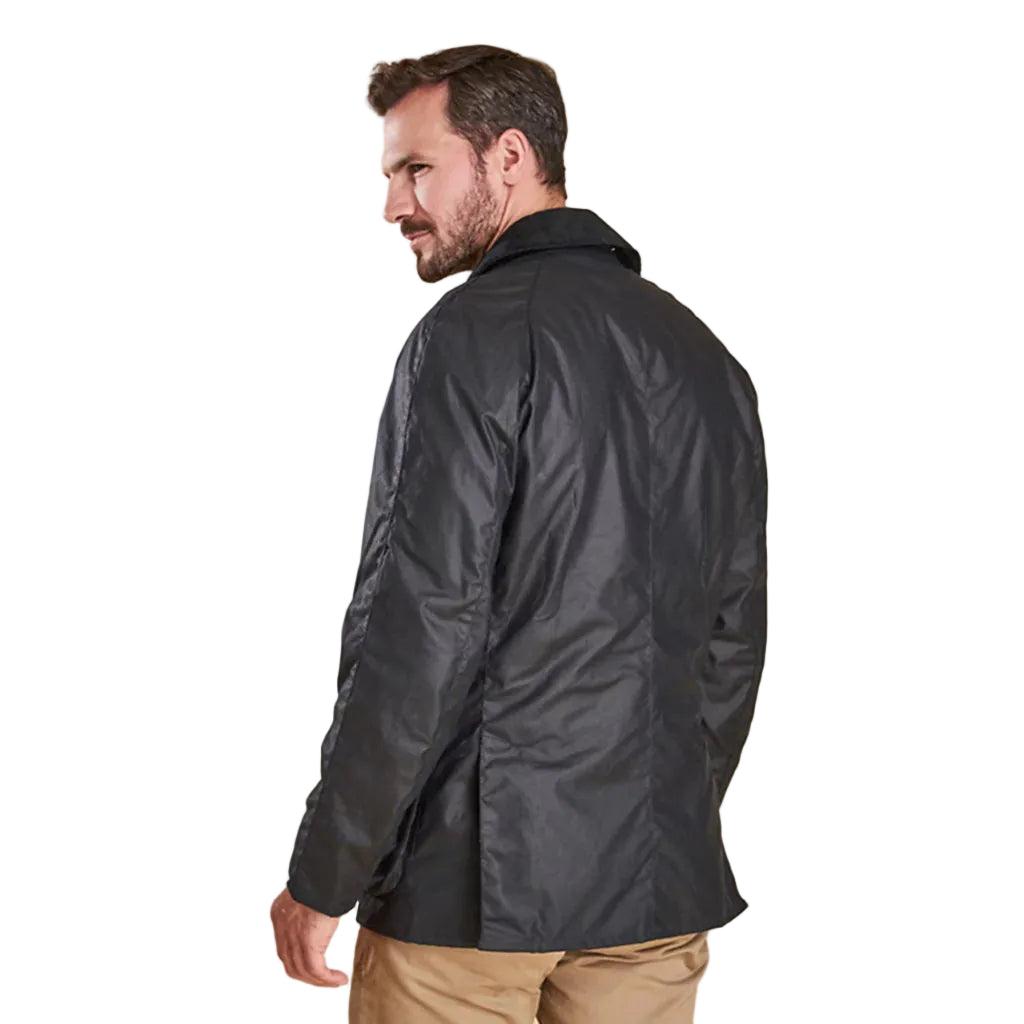 Barbour Washed Ashby Wax Jacket-Men's Clothing-Kevin's Fine Outdoor Gear & Apparel