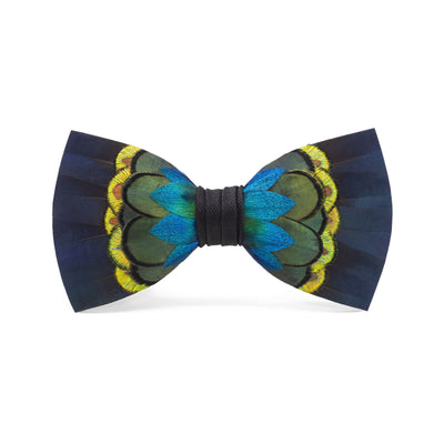 Brackish Sitka Pheasant and Peacock Bow Tie-Men's Accessories-Kevin's Fine Outdoor Gear & Apparel
