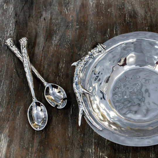 Beatriz Ball Western Antler Salad Servers-Home/Giftware-Kevin's Fine Outdoor Gear & Apparel