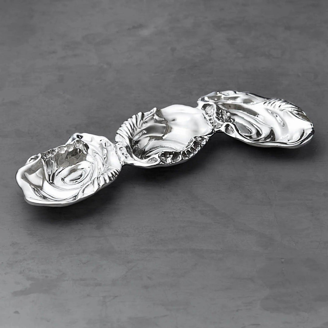 Beatriz Ball Ocean Triple Oyster Dip-Home/Giftware-Kevin's Fine Outdoor Gear & Apparel