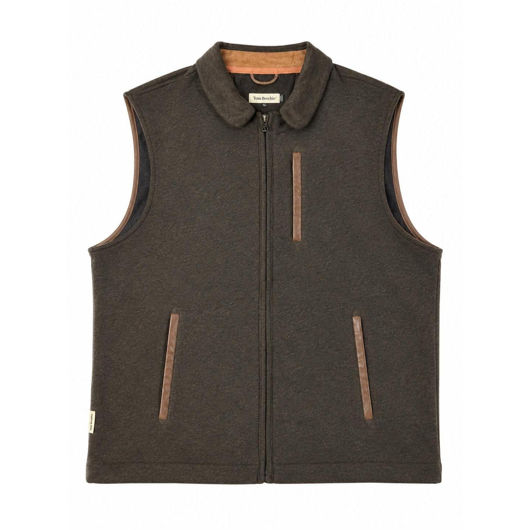 Tom Beckbe Knit Vest-Men's Clothing-Black-M-Kevin's Fine Outdoor Gear & Apparel