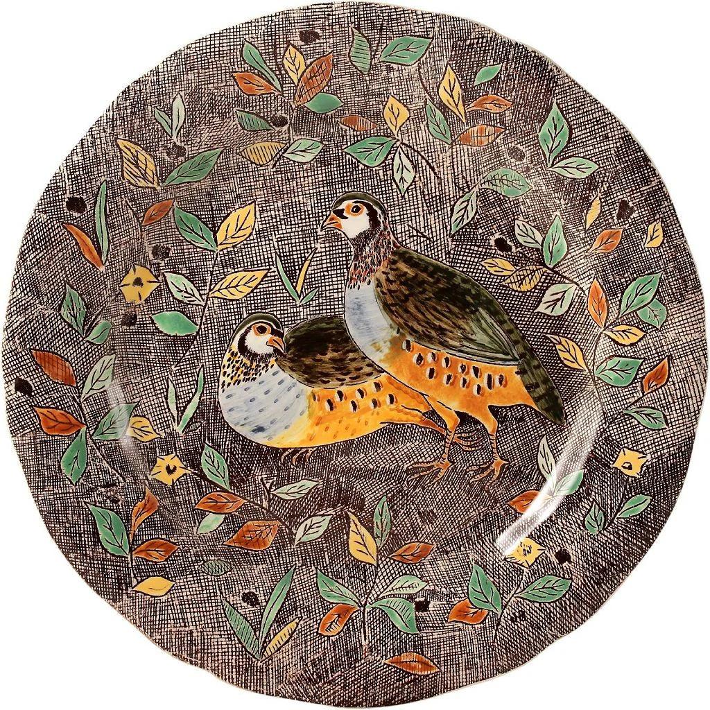Rambouillet Dinner Plate-Home/Giftware-Partridge-Kevin's Fine Outdoor Gear & Apparel