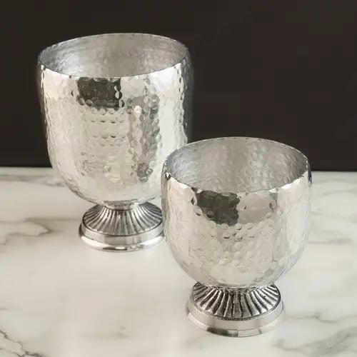 Hammered Pedestal Wine Chillers-Home/Giftware-Kevin's Fine Outdoor Gear & Apparel