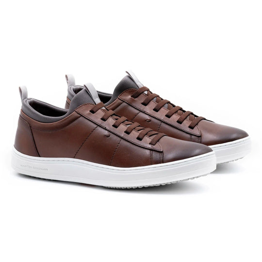 Martin Dingman Cameron Sheepskin Sneaker-Men's Footwear-Whiskey-8-Kevin's Fine Outdoor Gear & Apparel