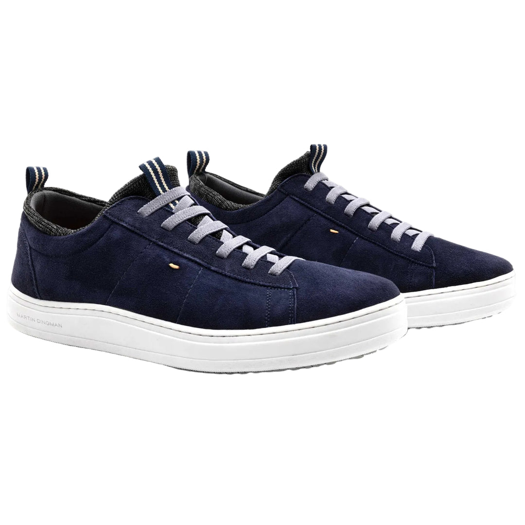 Martin Dingman Cameron Suede Sneaker-Men's Footwear-Navy-8-Kevin's Fine Outdoor Gear & Apparel
