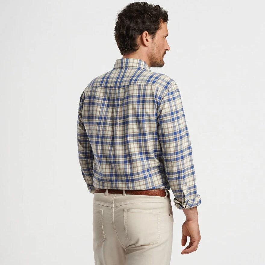 Peter Millar Whistler Cotton Sport Shirt-Men's Clothing-Kevin's Fine Outdoor Gear & Apparel