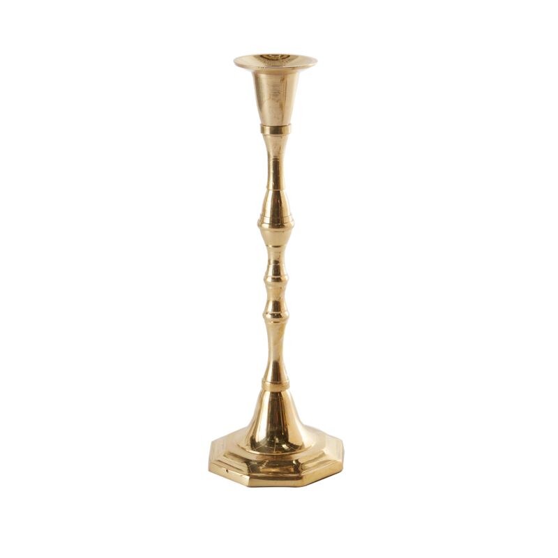 Antique Gold Candle Holder-Home/Giftware-3.25" x 9.25"-Kevin's Fine Outdoor Gear & Apparel