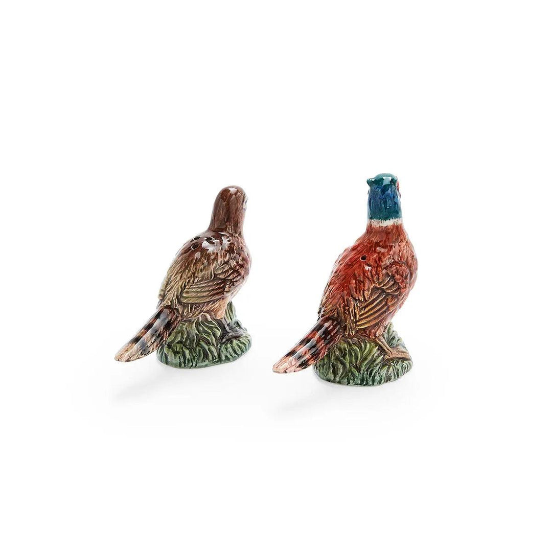 Spode Woodland Pheasant Salt & Pepper Shakers-Home/Giftware-Kevin's Fine Outdoor Gear & Apparel