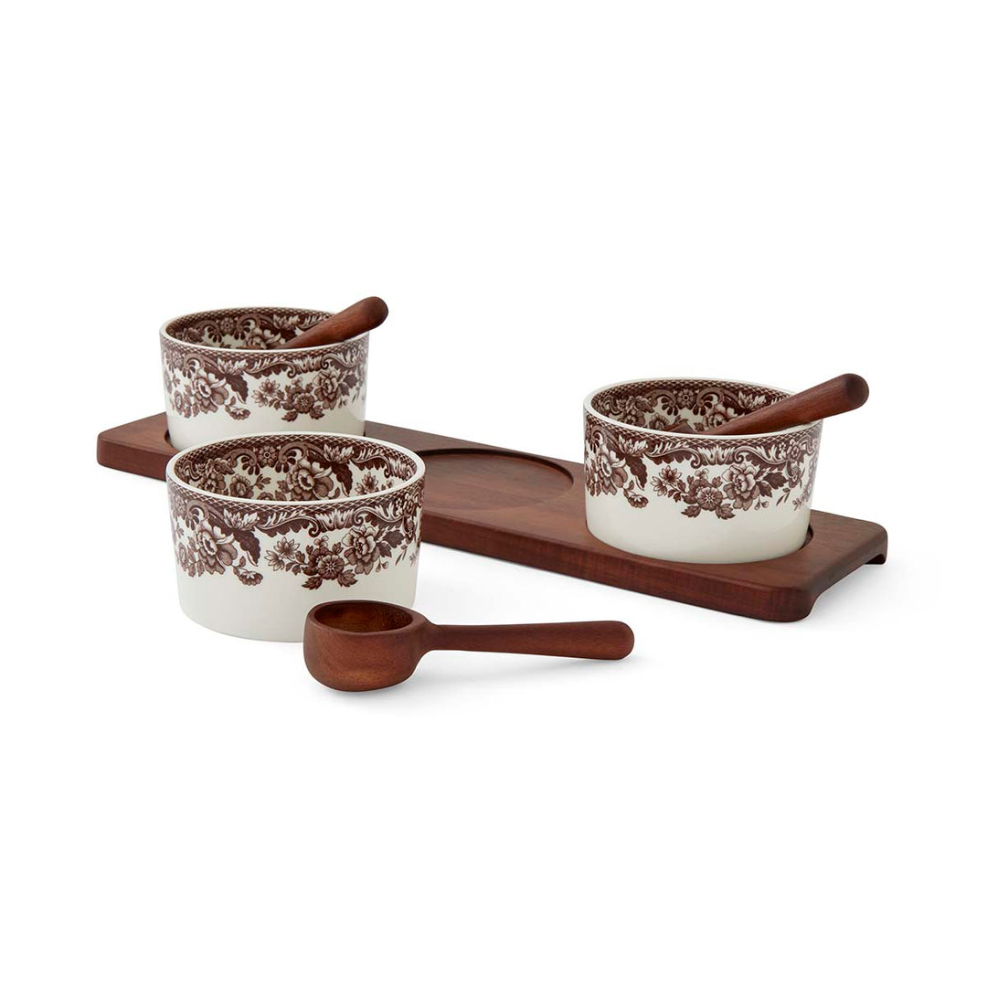 Spode Woodland 7 Piece Condiment Set-Home/Giftware-Kevin's Fine Outdoor Gear & Apparel