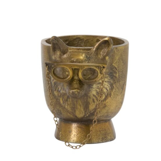 E+E Antique Gold Pot-Home/Giftware-Eloise-Kevin's Fine Outdoor Gear & Apparel