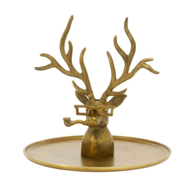 E+E Antique Gold Frankie Tray-Home/Giftware-Kevin's Fine Outdoor Gear & Apparel