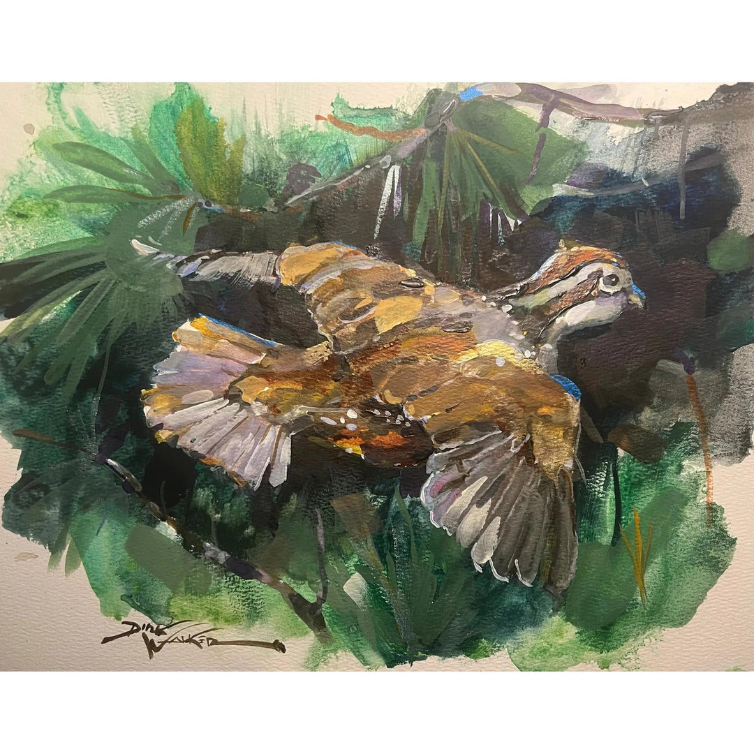Dirk Walker "Made It To The Pines" Giclee Print-Home/Giftware-8" X 10"-Kevin's Fine Outdoor Gear & Apparel