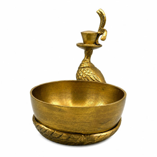 E+E Antique Gold Bowl-Home/Giftware-Kevin's Fine Outdoor Gear & Apparel