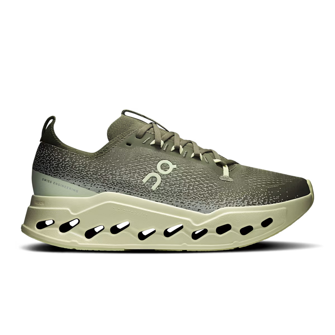 On Running Men's Cloudsurfer Max Shoes-Men's Footwear-Olive | Seedling-8-Kevin's Fine Outdoor Gear & Apparel