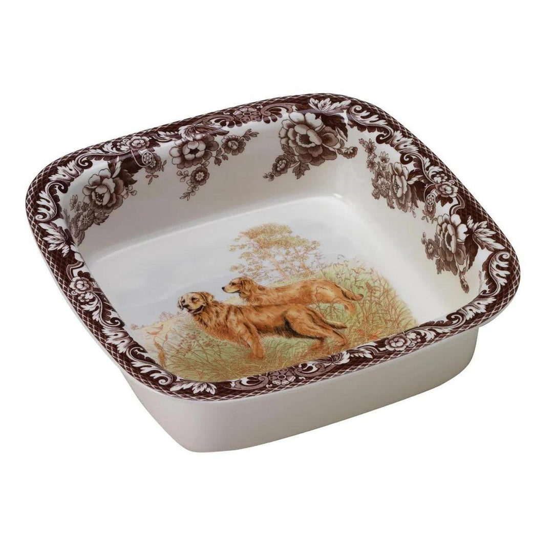 Spode Hunting Dog Oven-To-Table Square Dish-Home/Giftware-Kevin's Fine Outdoor Gear & Apparel