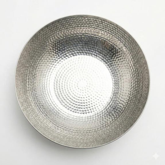 19.5" Hammered Round Salad Bowl/Beverage Tub-Home/Giftware-Kevin's Fine Outdoor Gear & Apparel