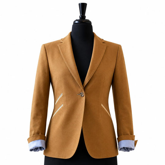 Brit & Blue Signature Women's Jacket-Women's Clothing-Caramel-XS/32 R-Kevin's Fine Outdoor Gear & Apparel