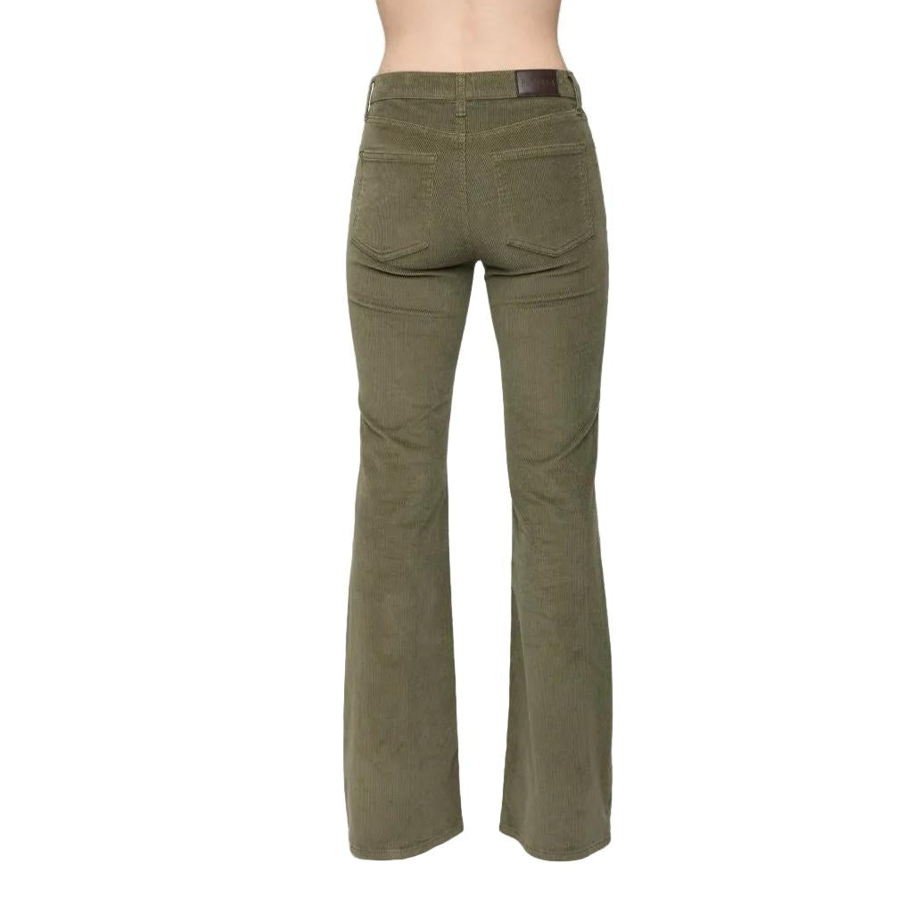 Pistola Damen Kinsley Ultra-Flare Jeans mit mittlerer Leibhöhe