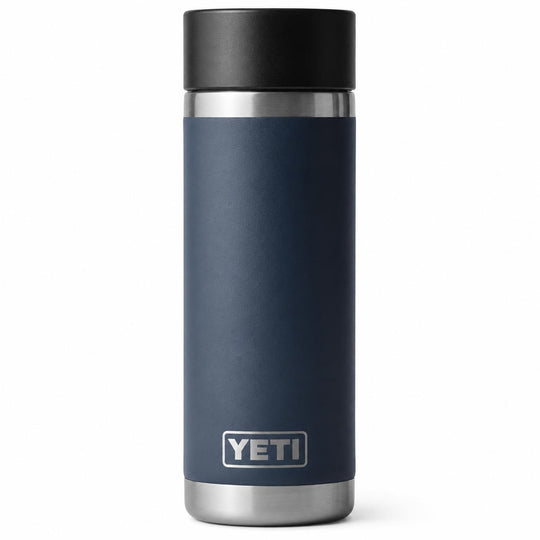 YETI Rambler 18 oz Bottle with Hotshot Cap-Hunting/Outdoors-Navy-Kevin's Fine Outdoor Gear & Apparel