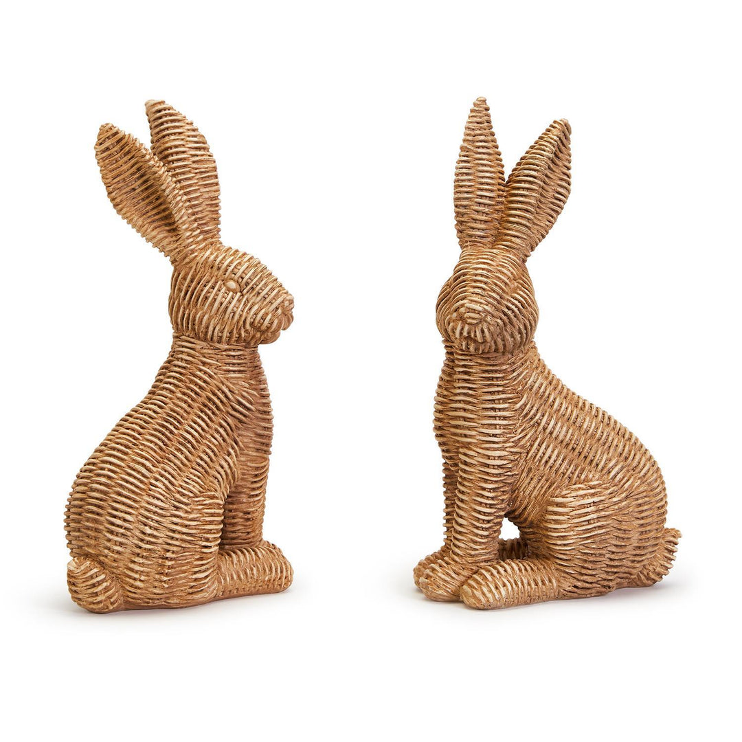 Rattan Weave Easter Bunnies Assorted Set of 2-Home/Giftware-Kevin's Fine Outdoor Gear & Apparel