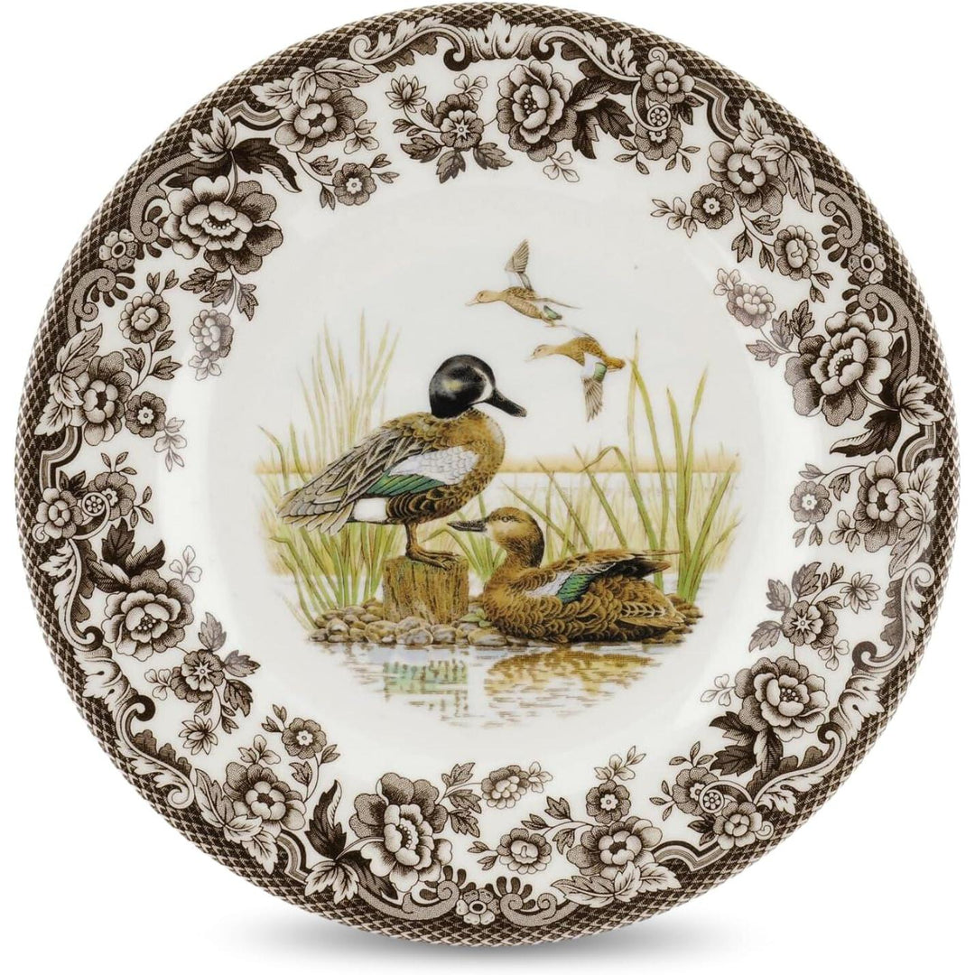 Spode Woodland 10.5" Dinner Plate-Home/Giftware-Blue Winged Teal Duck-Kevin's Fine Outdoor Gear & Apparel