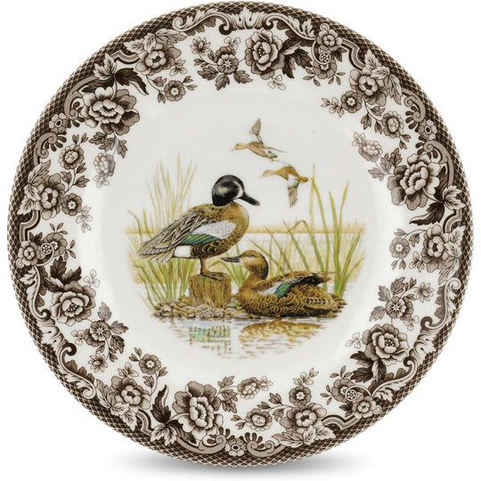 Spode Woodland 10.5" Dinner Plate-Home/Giftware-Blue Winged Teal Duck-Kevin's Fine Outdoor Gear & Apparel