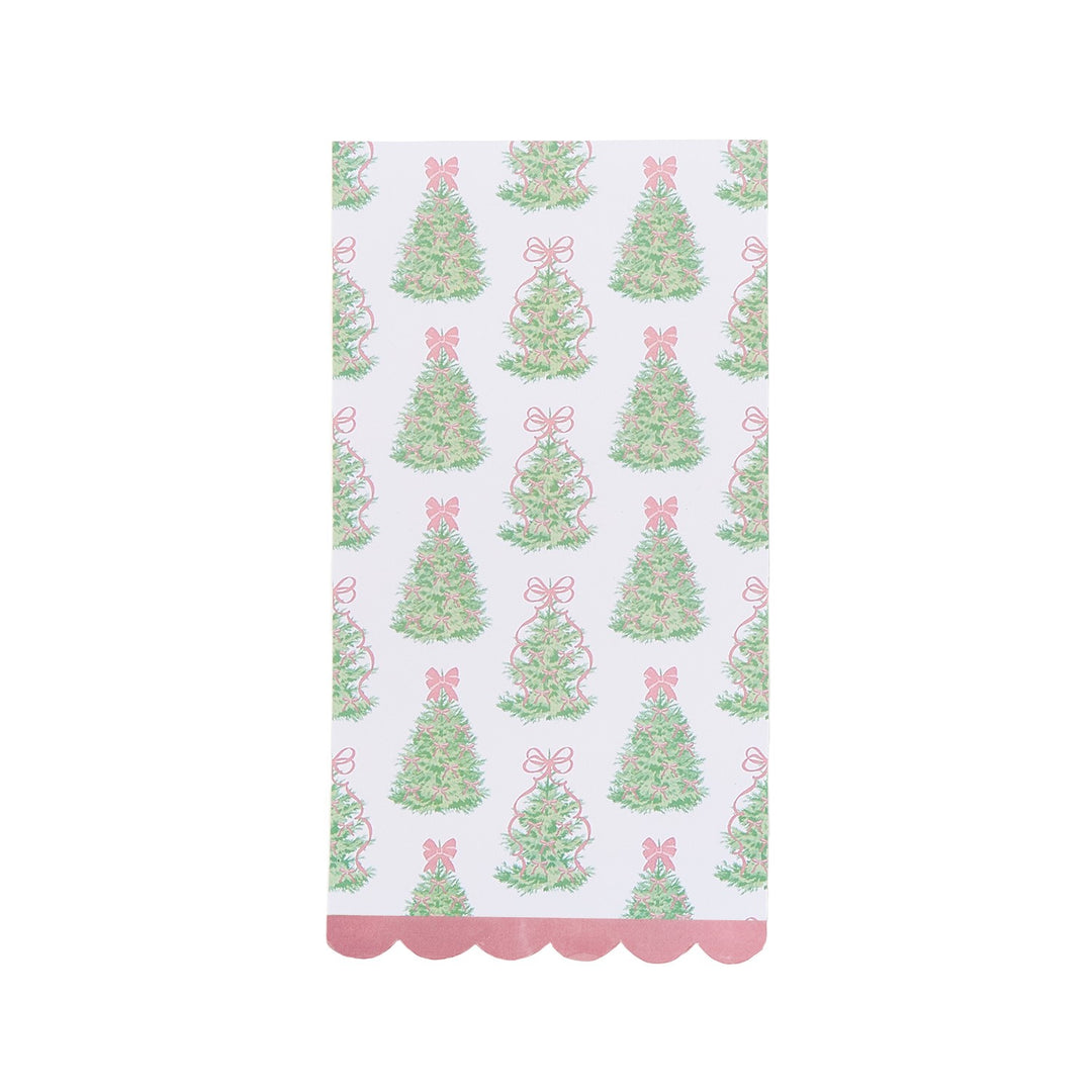Fancy and Festive 3-Ply Dinner Napkins/Guest Towel with Scalloped Edge-Home/Giftware-Kevin's Fine Outdoor Gear & Apparel