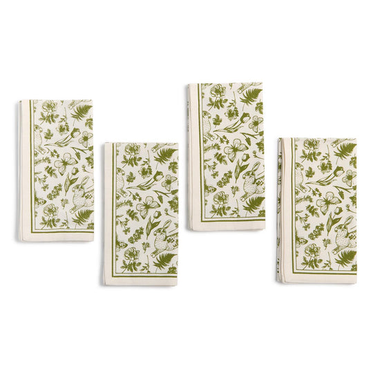 French Country Napkins (Set of 4)-Home/Giftware-Kevin's Fine Outdoor Gear & Apparel