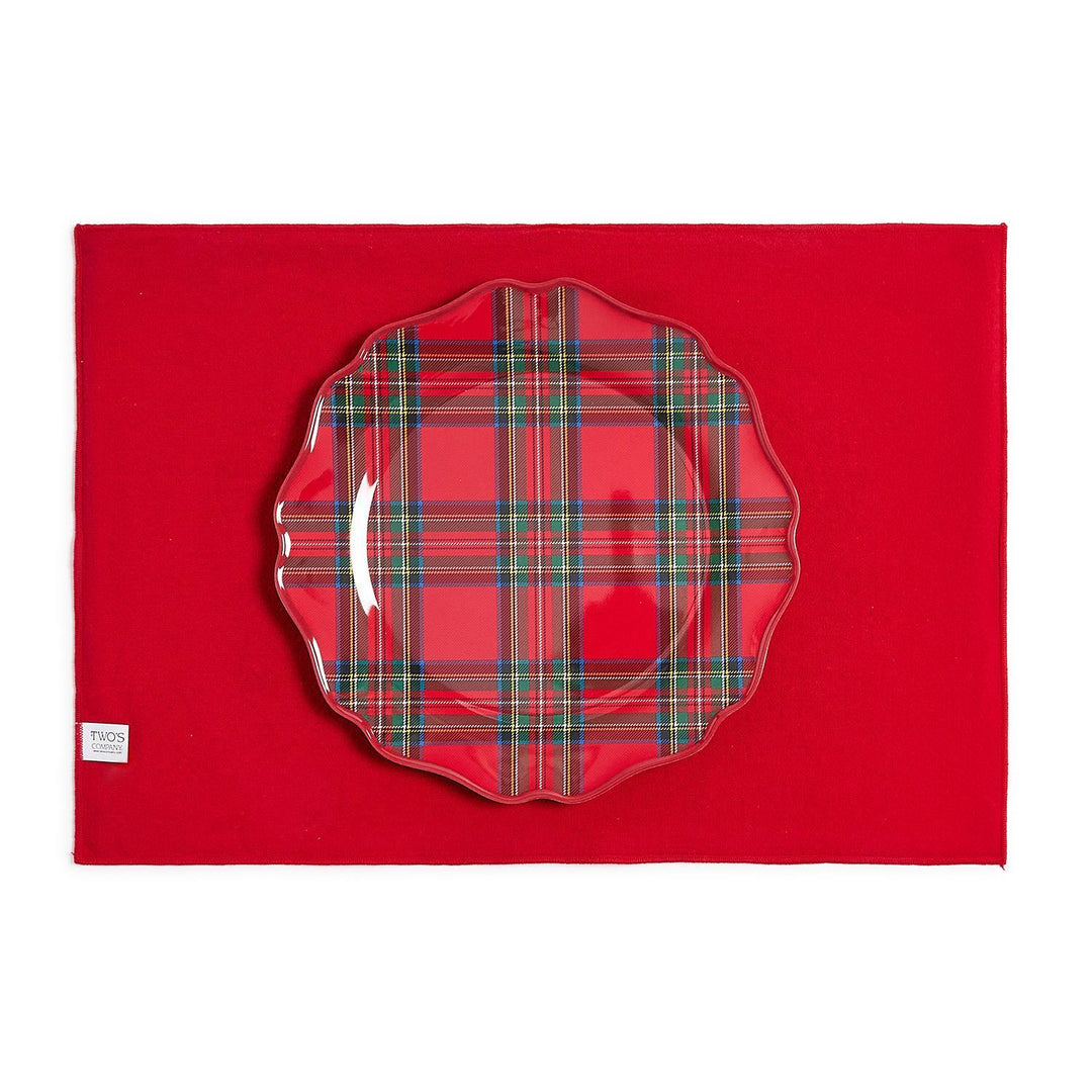 Tartan Traditions Double-Sided Fabric Placemats (Set of 4)