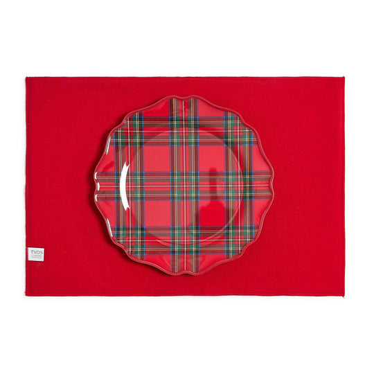 Tartan Traditions Double-Sided Fabric Placemats (Set of 4)